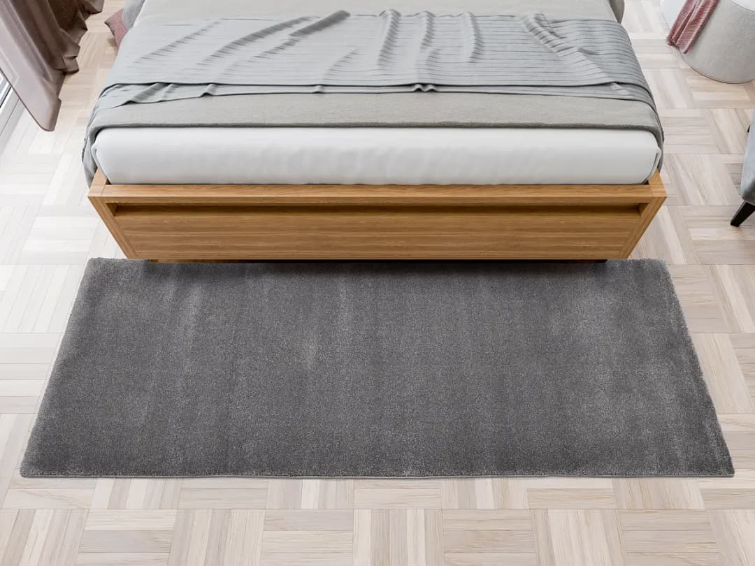 Läufer Silentus Bliss 80 x 200cm Grau/Grau | Grau