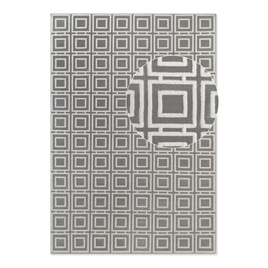 Kurzflorteppich Howlite | Mehrfarbig