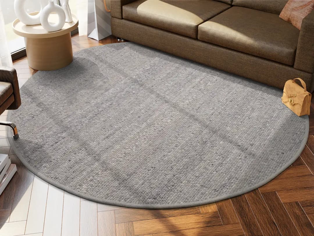 Wollteppich Vikinga | Grau