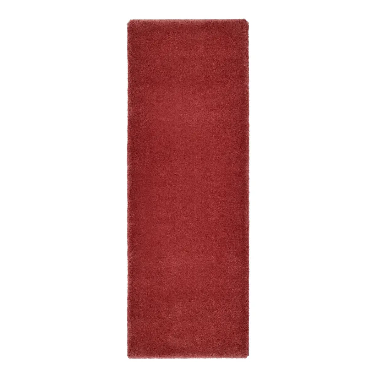 Läufer Plushia Uni 80 x 250cm Rot | Rot