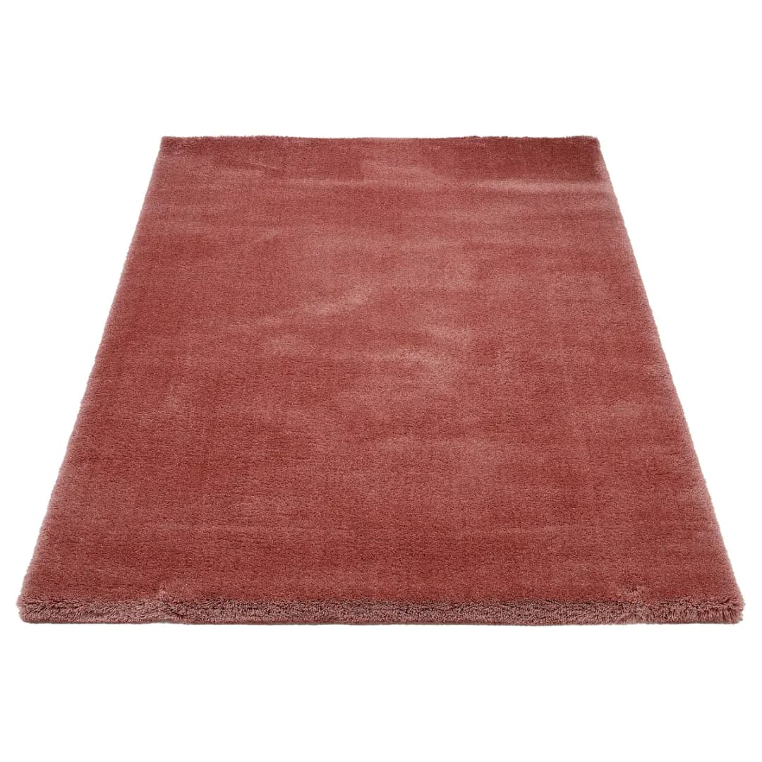 Läufer Plushia Uni 80 x 250cm Rot | Rot