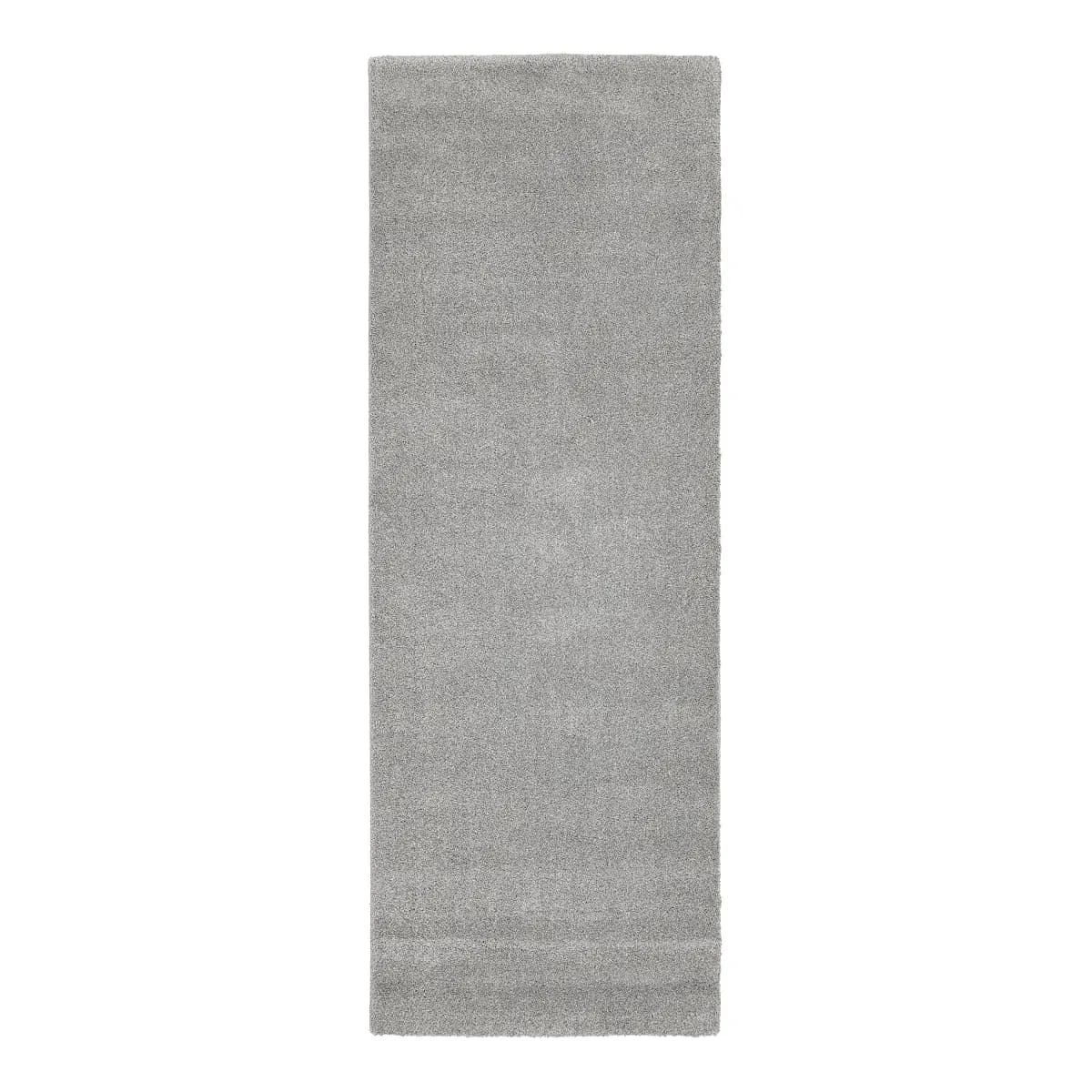 Läufer Moss Mono 80 x 300cm Grau/Grau | Grau