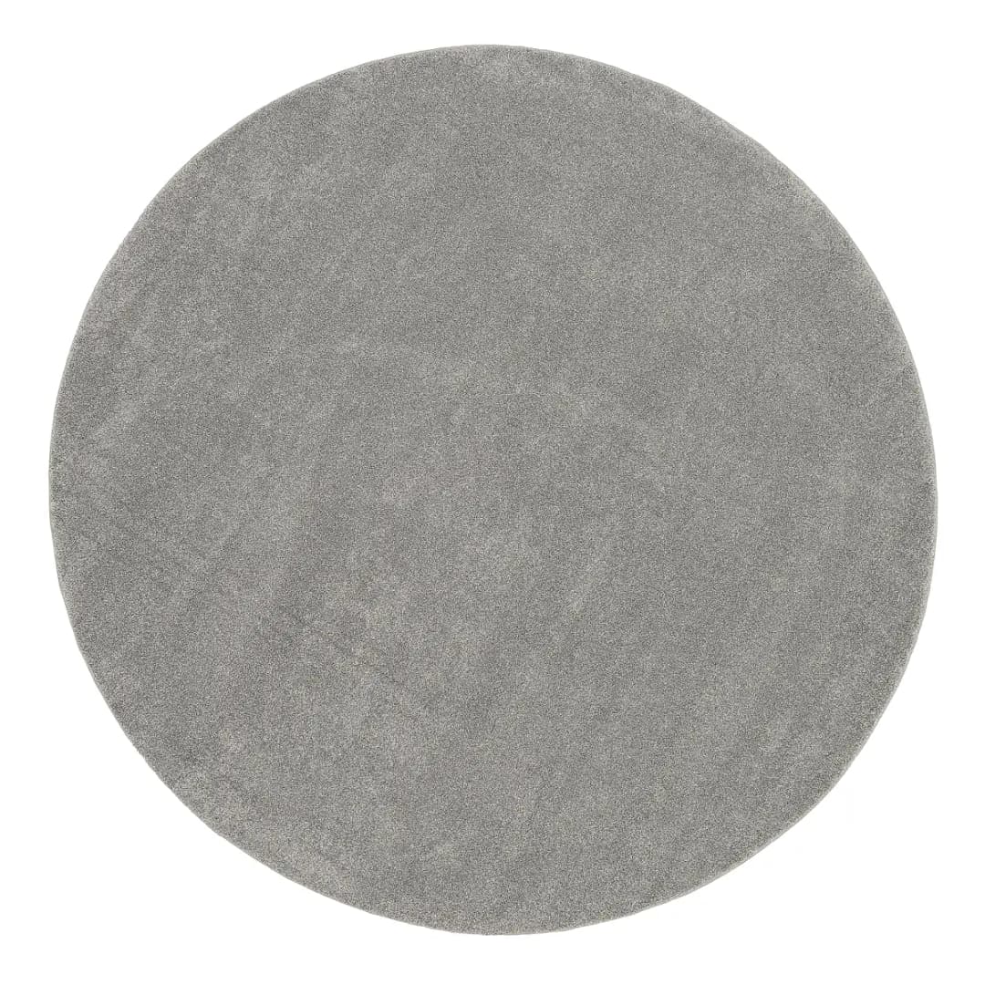 Kurzflorteppich Moss Mono | Grau