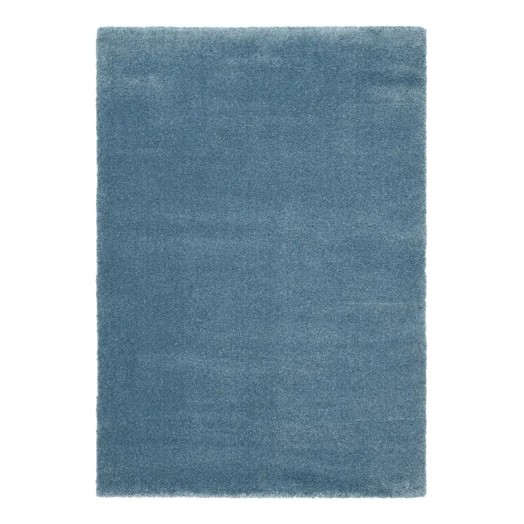 Kurzflorteppich Moss Mono | Blau