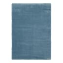 Kurzflorteppich Moss Mono | Blau