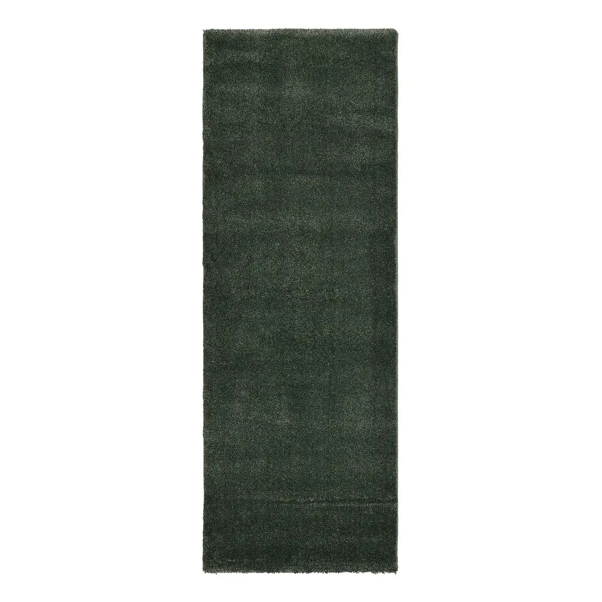 Läufer Moss Mono 80 x 200cm Grün/Grün | Grün