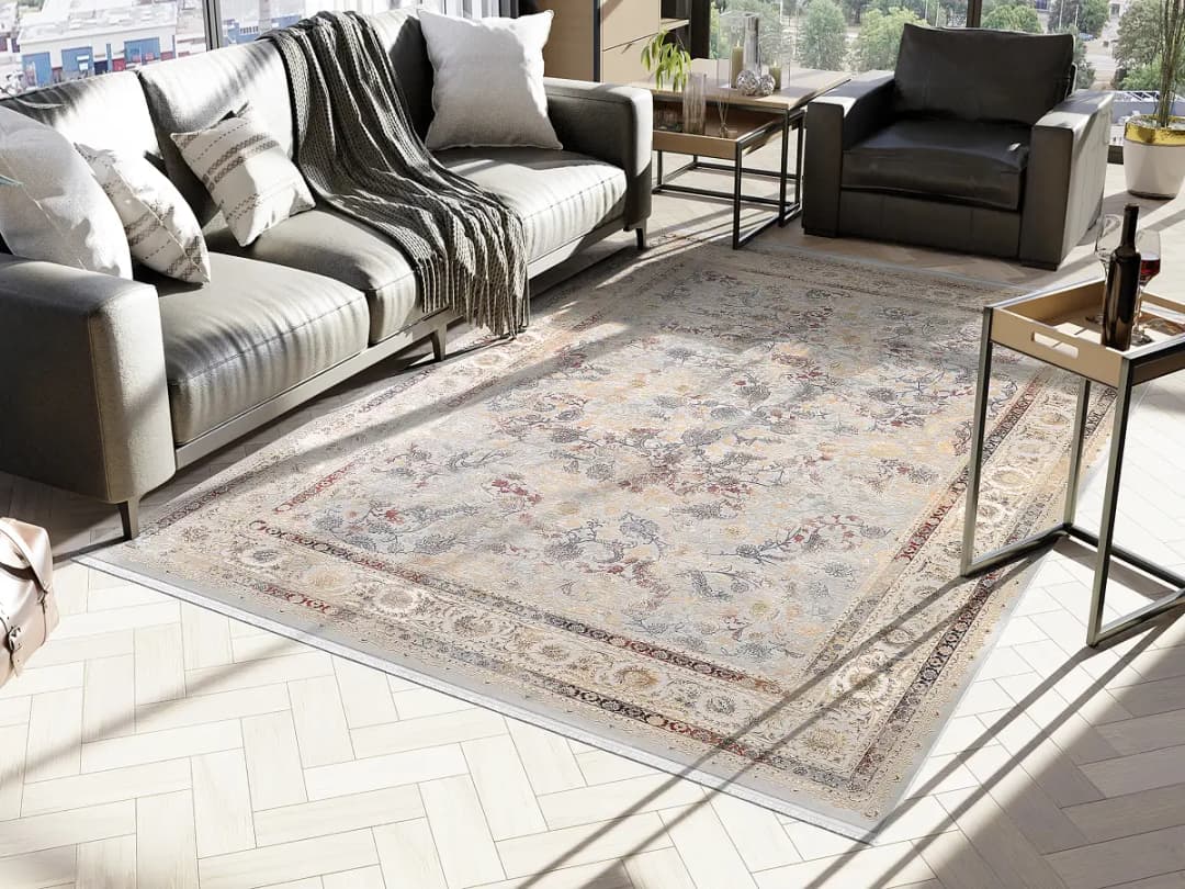 Kurzflorteppich Trama Preziosa Grau/Grau 300 x 400cm | Grau