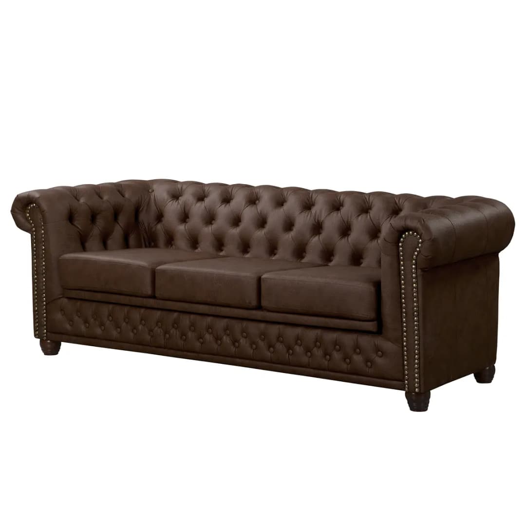 3-Sitzer Sofa Giana | Braun