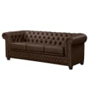 3-Sitzer Sofa Giana | Braun
