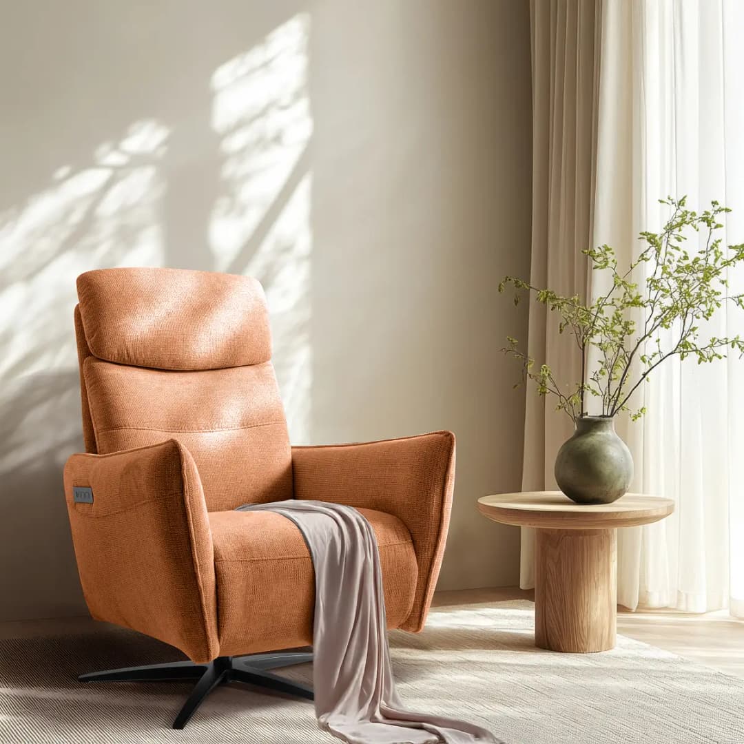Studio Copenhagen Relaxsessel Clerke | Terrakotta