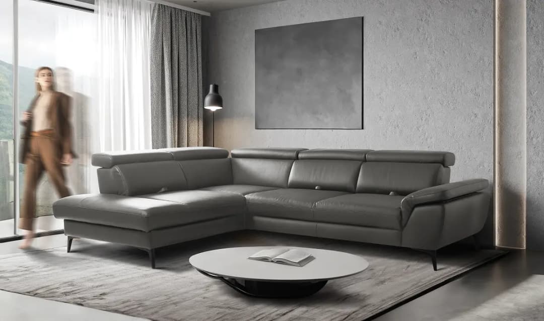 Ecksofa Gables | Grau