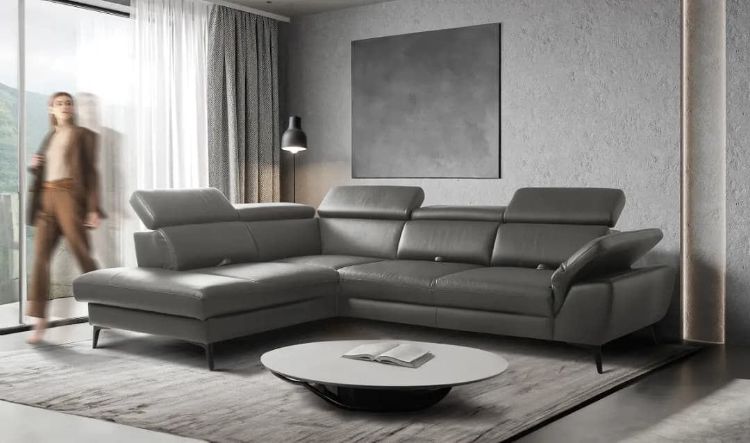 Ecksofa Gables | Grau
