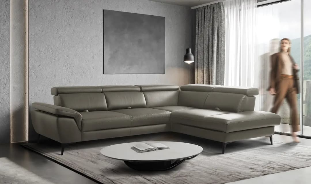 Fredriks Ecksofa Gables | Grau
