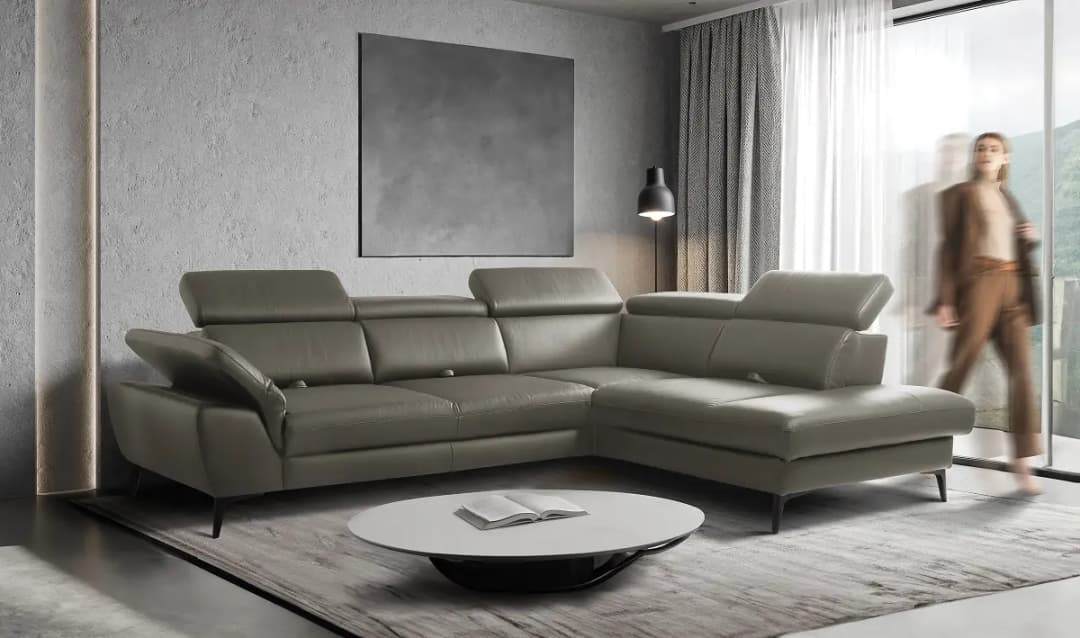 Fredriks Ecksofa Gables | Grau