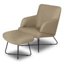 Studio Copenhagen Sessel Sowden mit Hocker | Beige