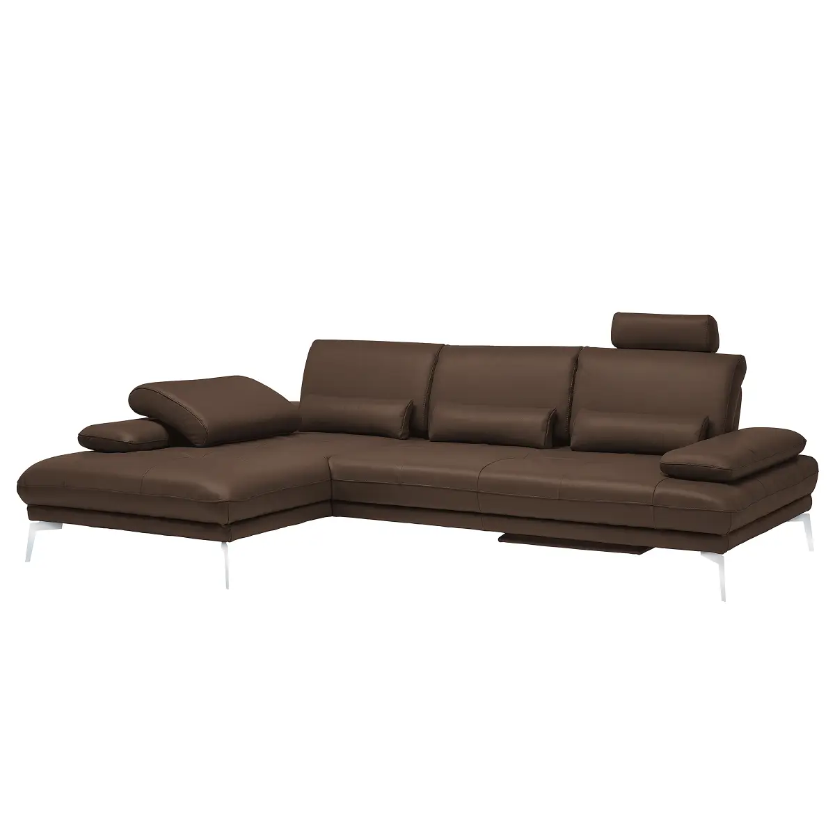 Ecksofa AMIAN | Braun