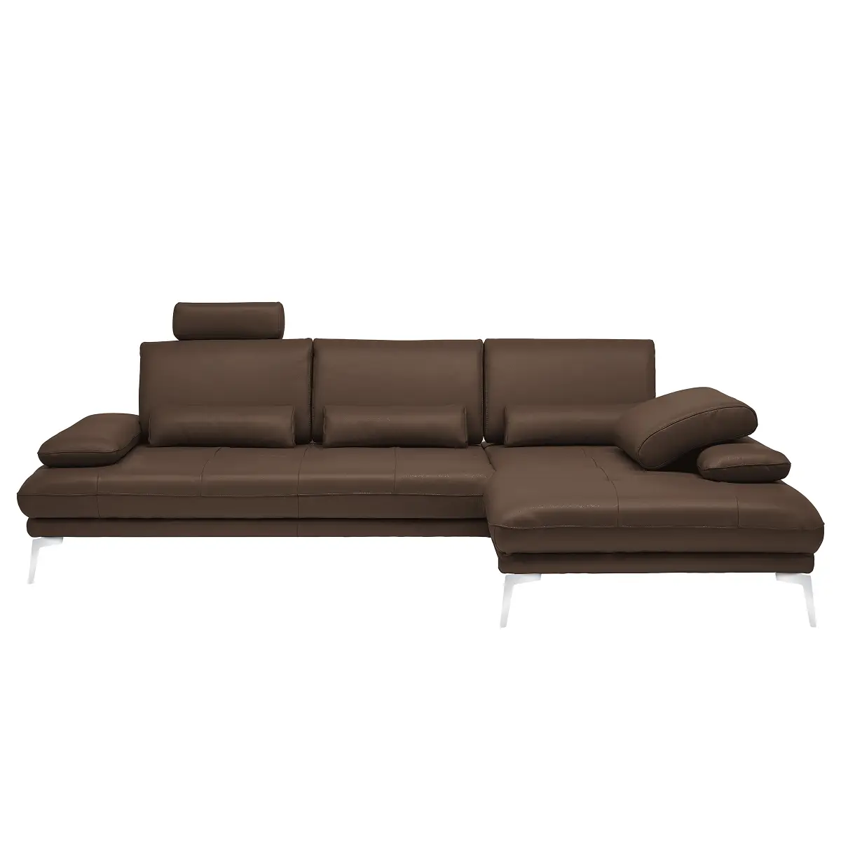 Ecksofa AMIAN | Braun