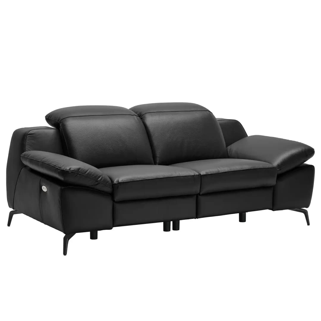 Fredriks 2-Sitzer Sofa Domna | Schwarz