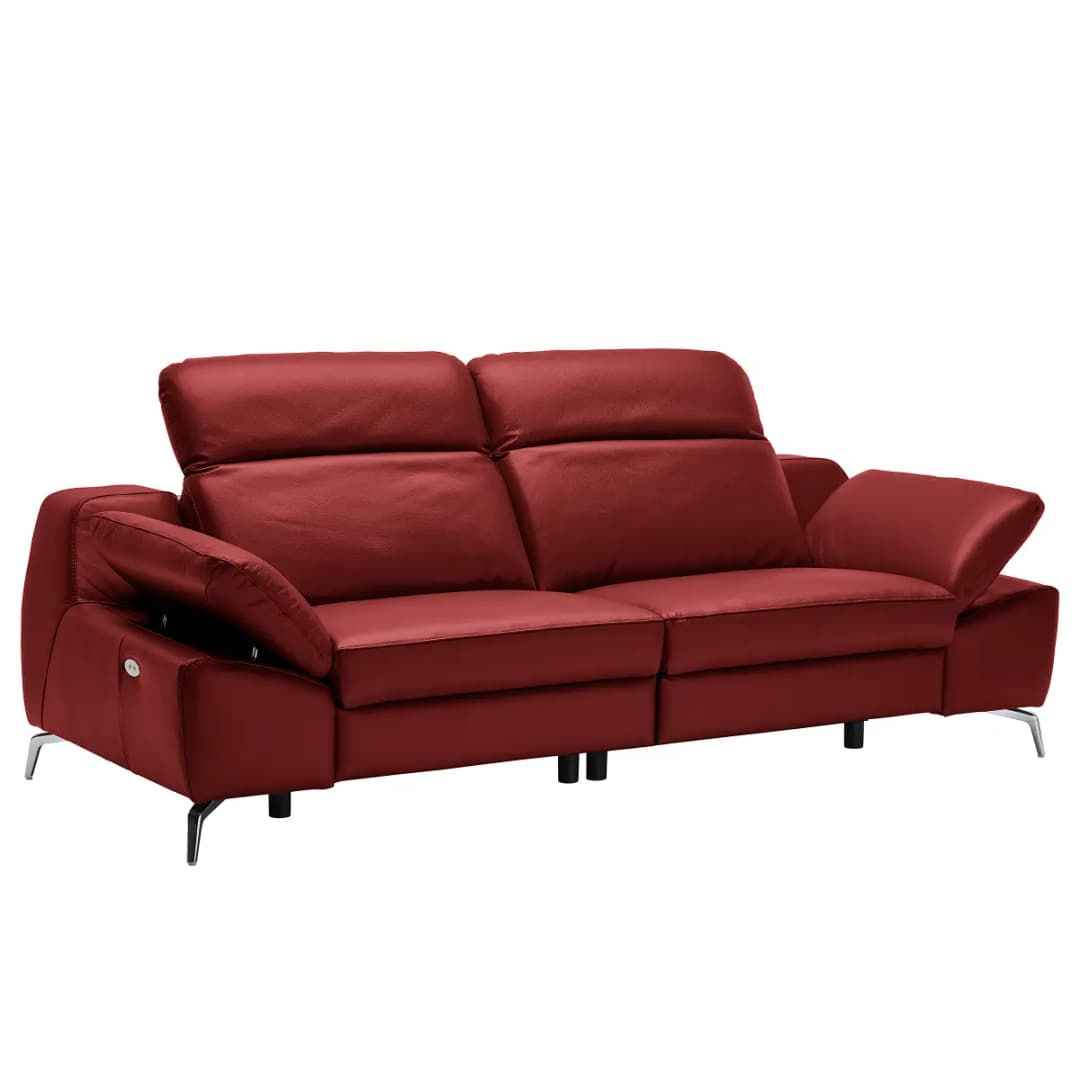 Fredriks 3-Sitzer Sofa Domna | Rot