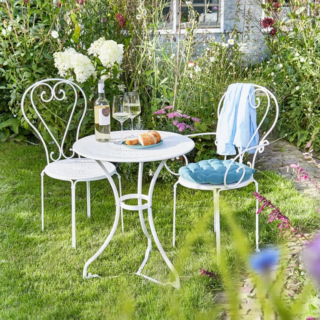 Gartenmöbel-Set CENTURY 3-tlg. II | Weiß