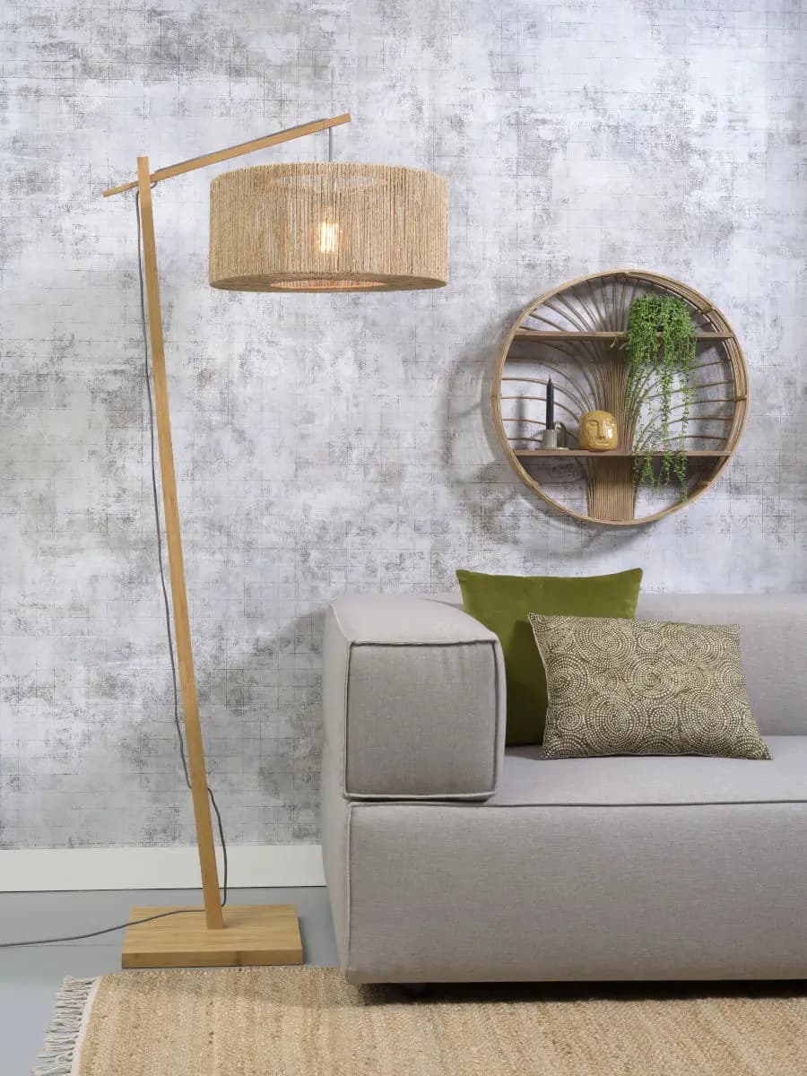 GOOD&MOJO Stehleuchte Iguazu Typ A | Beige