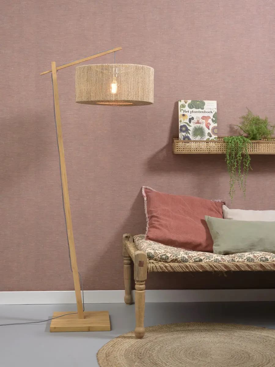 GOOD&MOJO Stehleuchte Iguazu Typ A | Beige