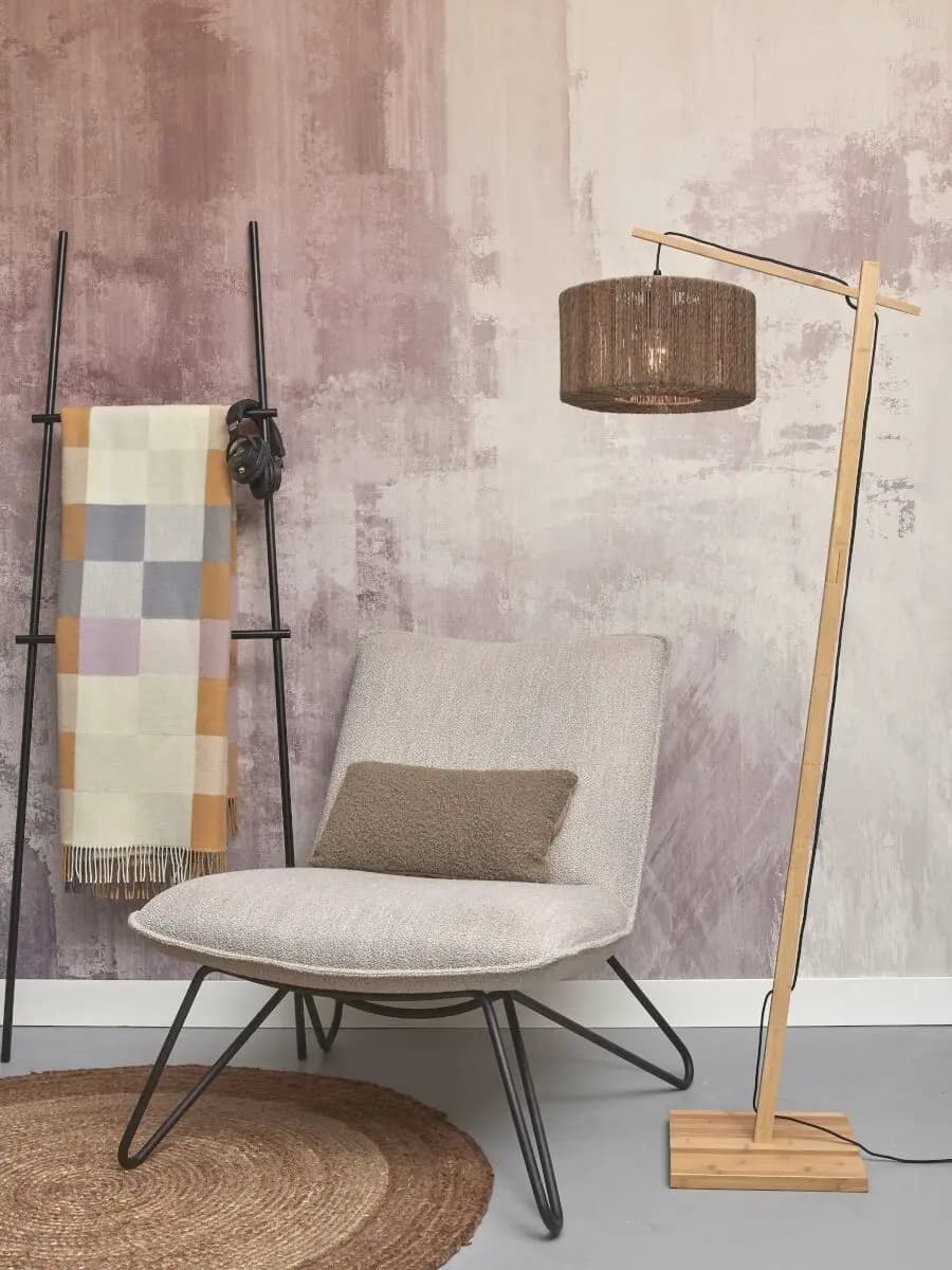 GOOD&MOJO Stehleuchte Iguazu Typ A | Beige