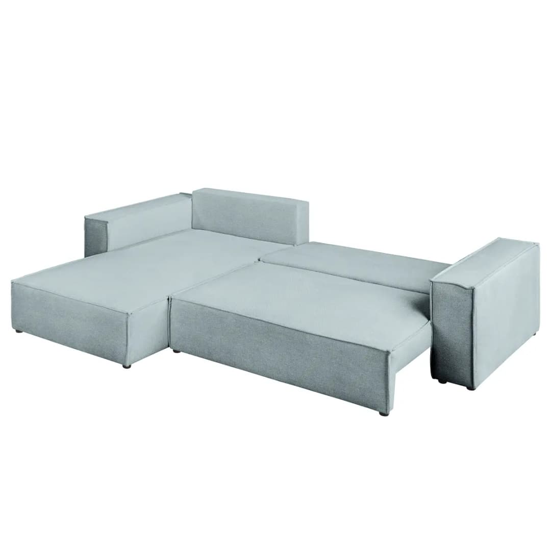 Ecksofa Aranja | Blau