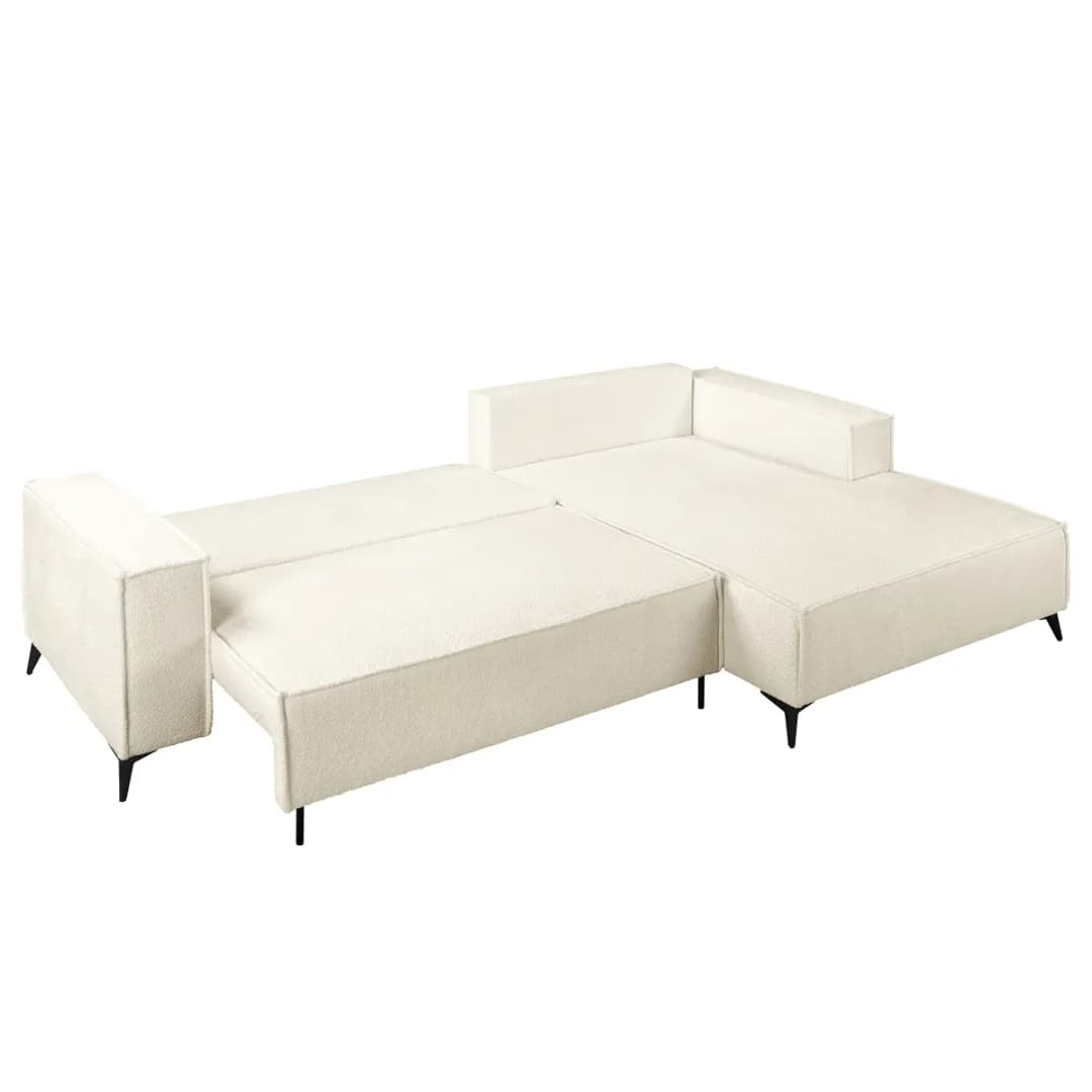 Ecksofa mit Schlaffunktion Coline | Beige