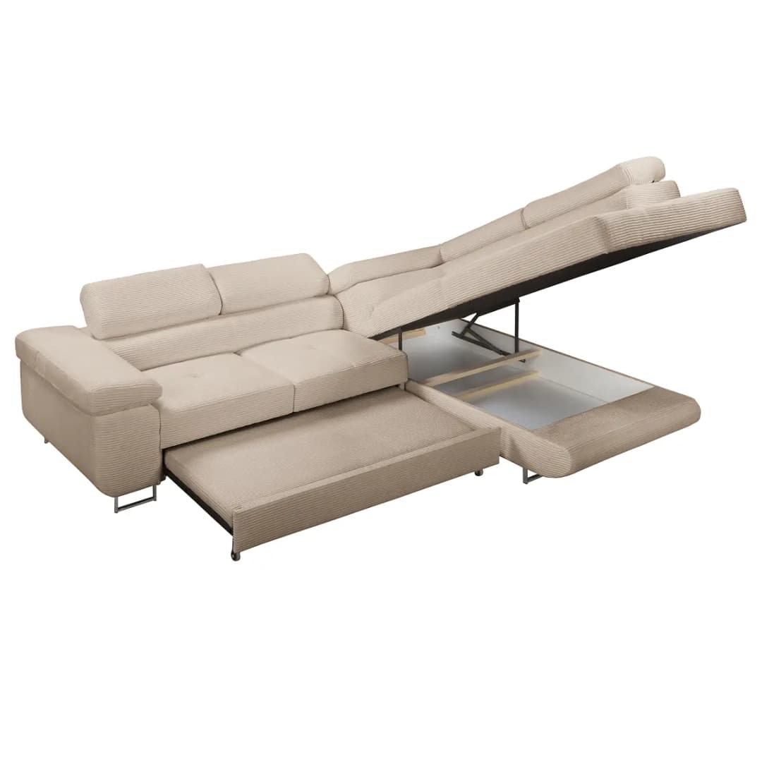 Ecksofa ANBERA | Beige