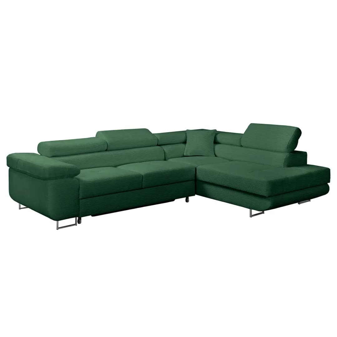 Ecksofa ANBERA | Grün