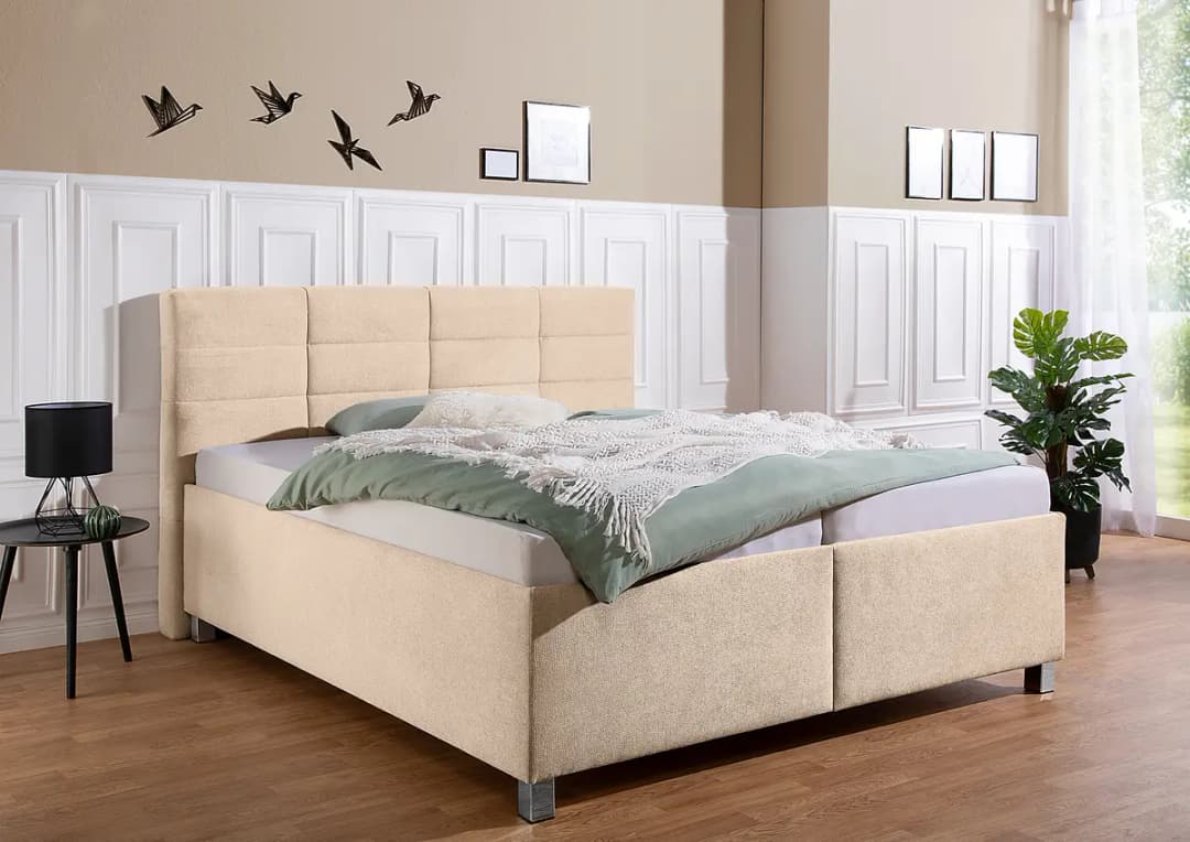 Loftscape Polsterbett Belameda | Beige