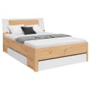 loftscape Beleuchtetes Bettgestell Domeys | Holztöne