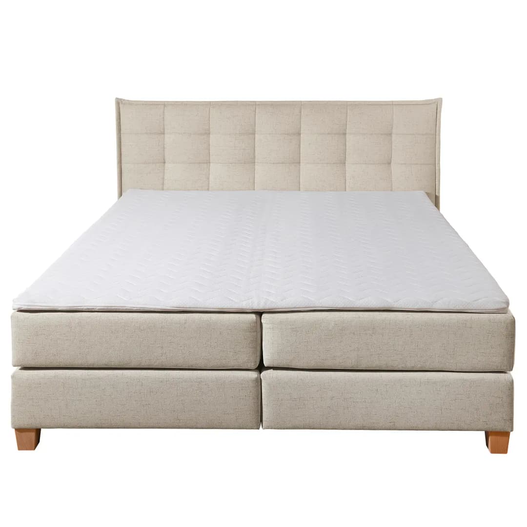 Boxspringbett Elevato | Beige