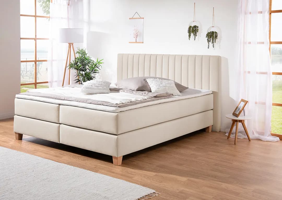 Norrwood Boxspringbett Montini | Beige