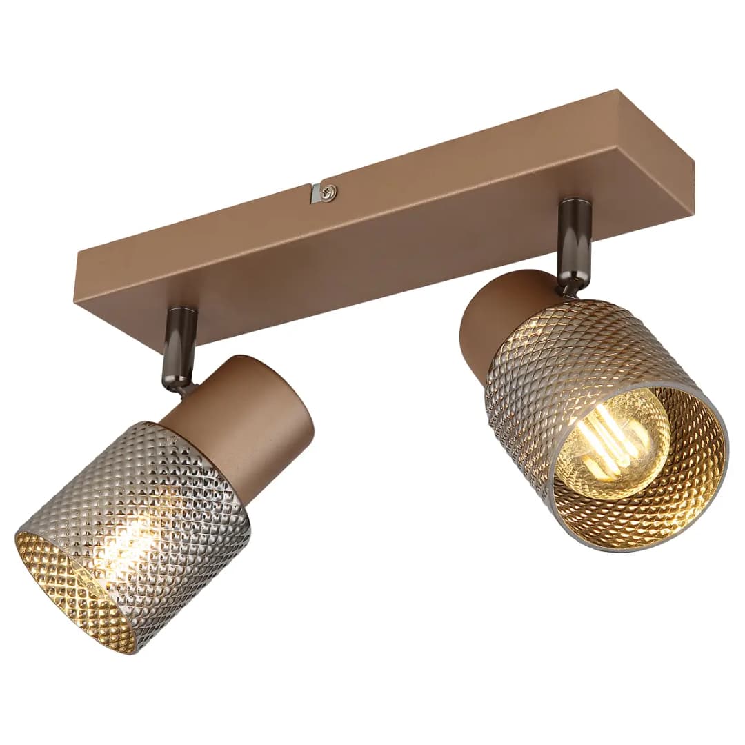 Deckenleuchte Satella Typ F | Schwarz