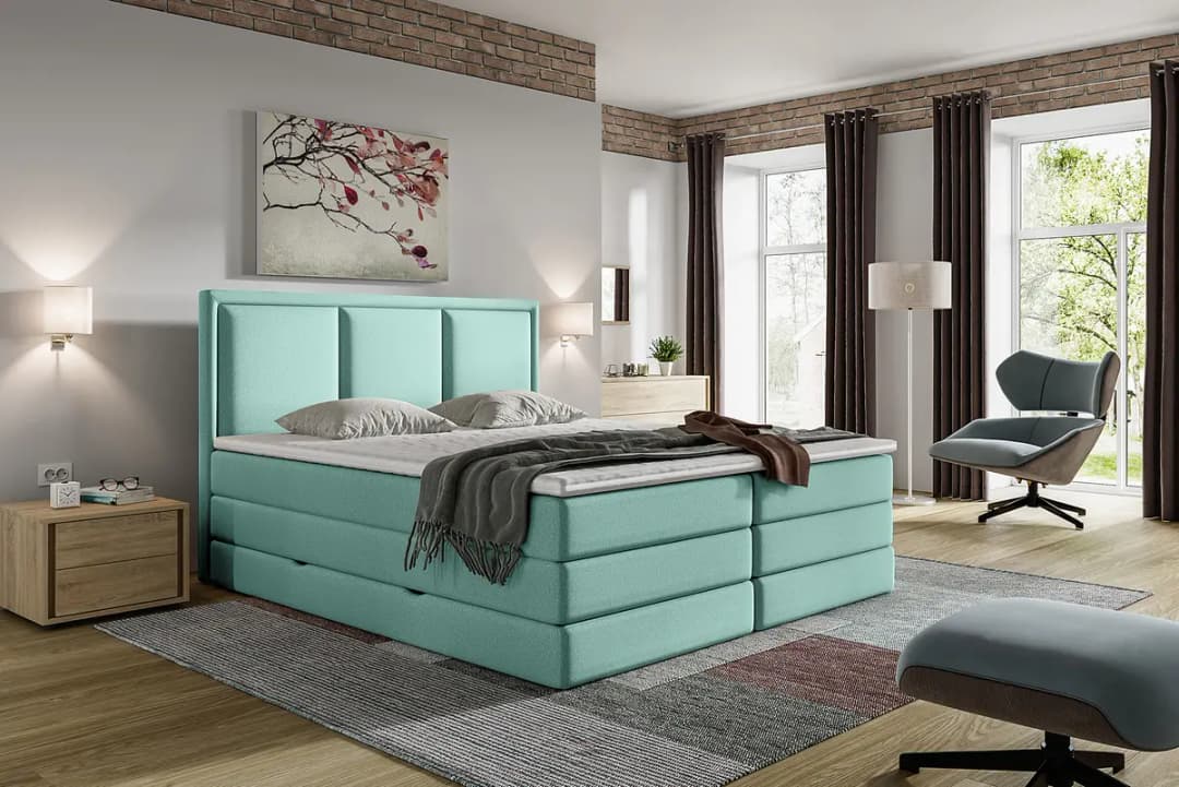 Fredriks Boxspringbett Coolyu | Grün