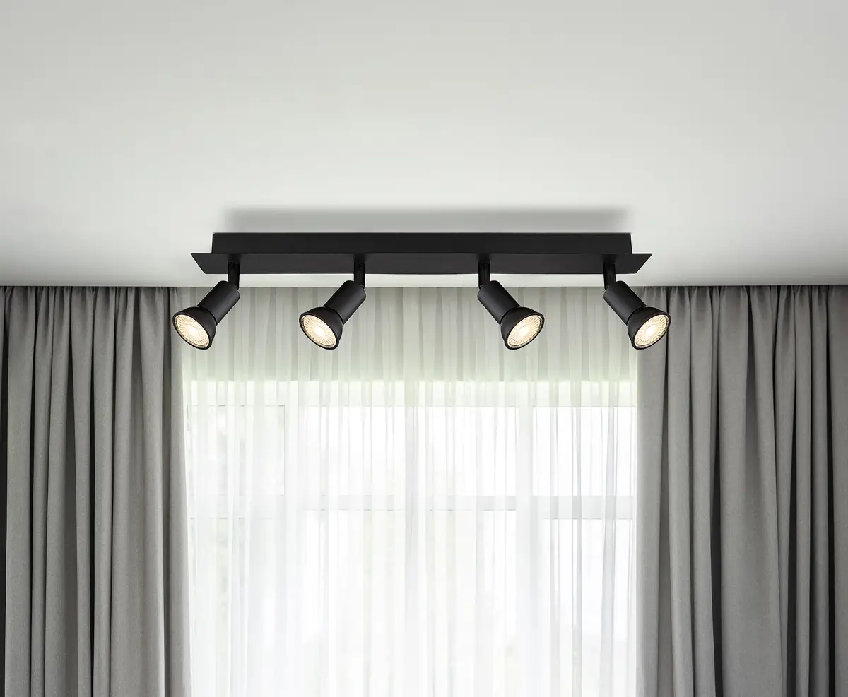 Globo Lighting Deckenleuchte Drew Typ A | Schwarz