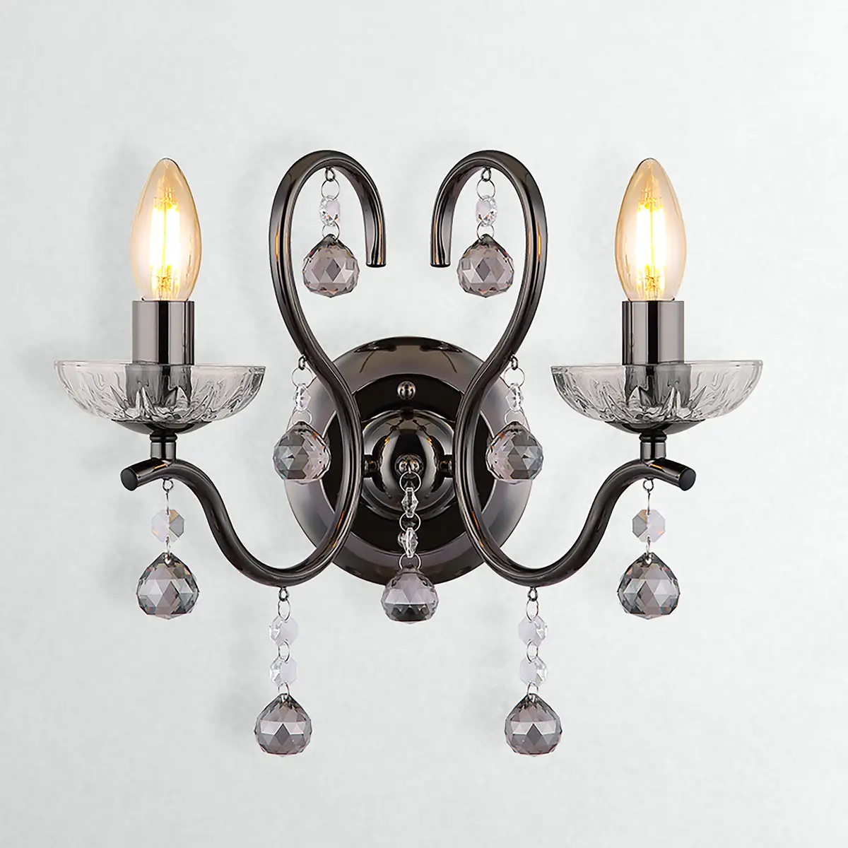 Globo Lighting Wandleuchte Camila | Schwarz