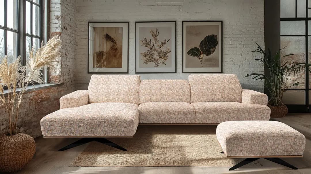 Studio Copenhagen Ecksofa Trinu | Mehrfarbig