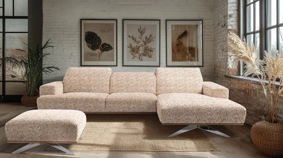 Studio Copenhagen Ecksofa Trinu | Mehrfarbig