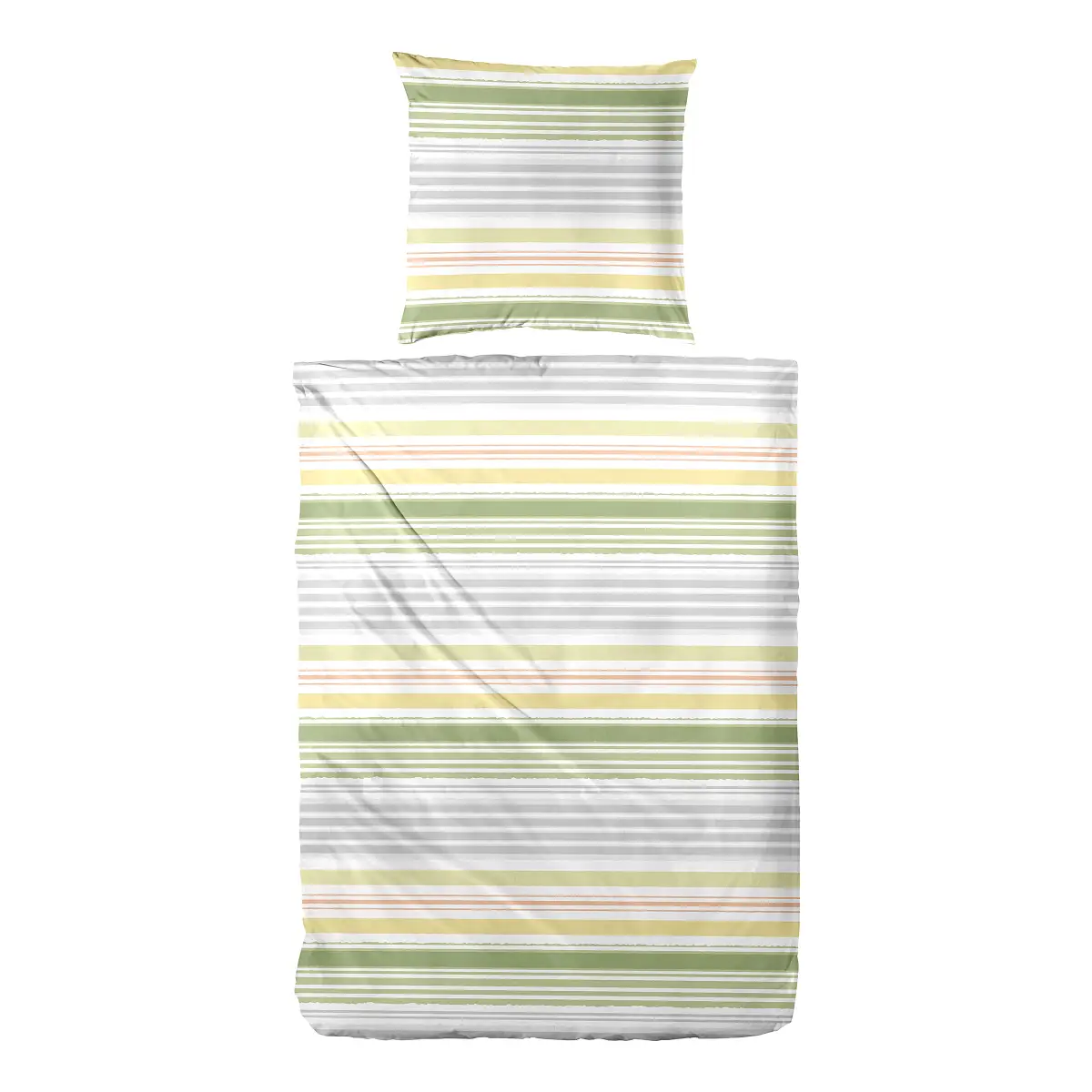 Renforcé-Bettwäsche Fresh stripe | Mehrfarbig