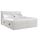 Boxspringbett Primes 140 x 200cm Chenille Pelagia Beige | Beige