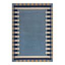Wollteppich Kai | Blau