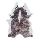Fellteppich Etosha Typ C Braun 100 x 135cm Polyester | Braun