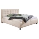 Polsterbett Caronia 160 x 200cm Webstoff Ramse Beige | Beige
