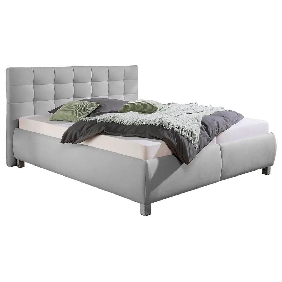 Loftscape Polsterbett Caronia mit Matratze 160 x 200cm Webstoff Ramse