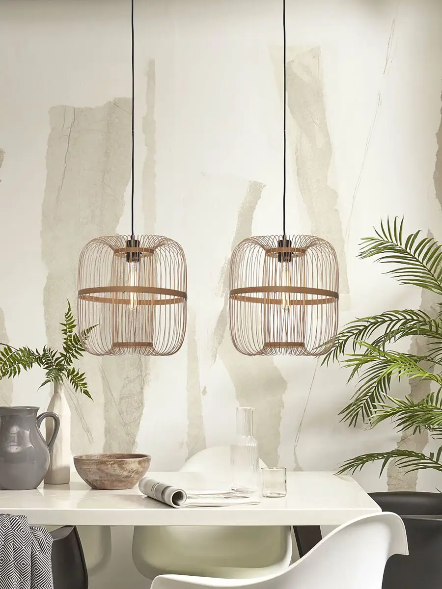 GOOD&MOJO Pendelleuchte Hokkaido | Beige