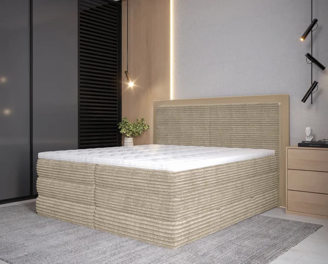 Fredriks Boxspringbett Suntop 180 x 200cm | Braun