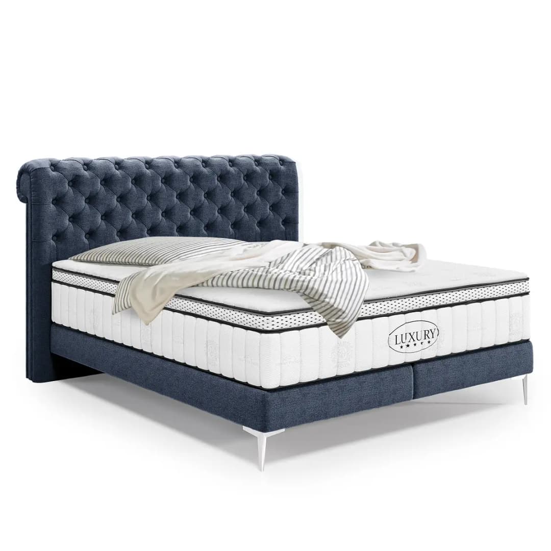 Fredriks Boxspringbett Hawdon | Blau